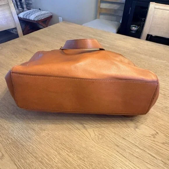 Fossil Jolie Leather Tote in Brandy Color - Picture 6 of 6